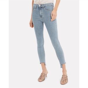 Rag & Bone High Rise Skinny Ankle Jeans Portland